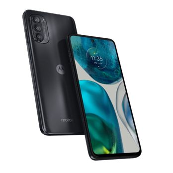 Motorola Moto G52 - przód i tył smartfona