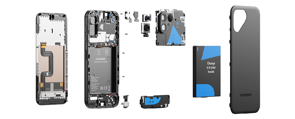 Smartfon Fairphone 5 - moduły